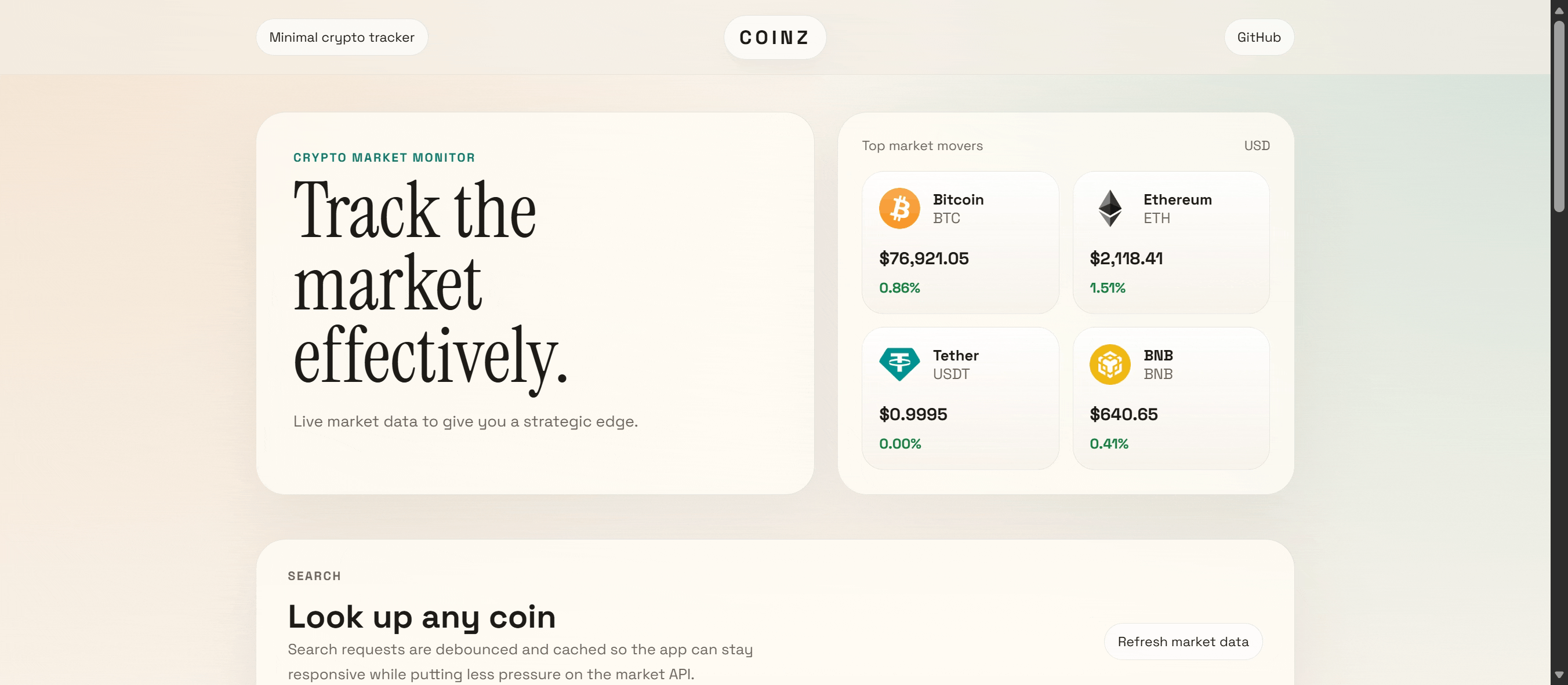CoinZ preview